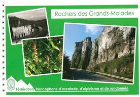 in herdruk - Topo Rochers des Grands-Malades