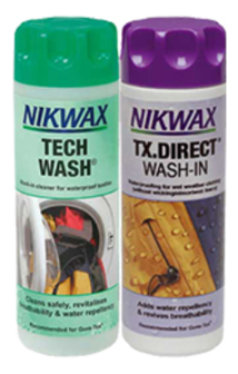 Nikwax Duopack Tech Wash &amp; Nikwax TX.Direct Wash-In 