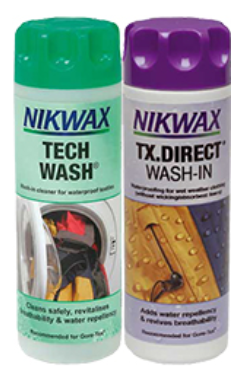 Nikwax duopack Tech Wash & Nikwax TX.Direct Wash-In 