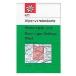 AV 04/1 Wetterstein- und Mieminger Gebirge, West